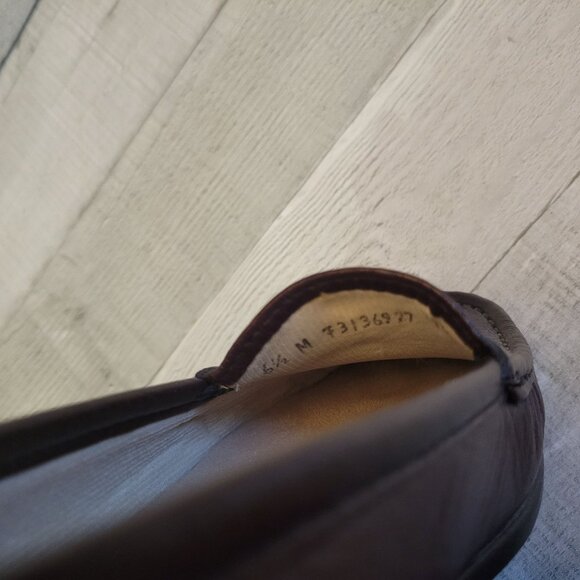 SAS Womens Leather Loafers Slip-On Brown Comfort Shoes Size 6.5M - Picture 6 of 6